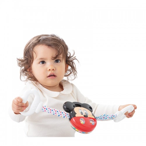 Tomy Disney KARADA Chiku Body Intellectual Mickey Mouse Shaking Baby Expander | 6 months+